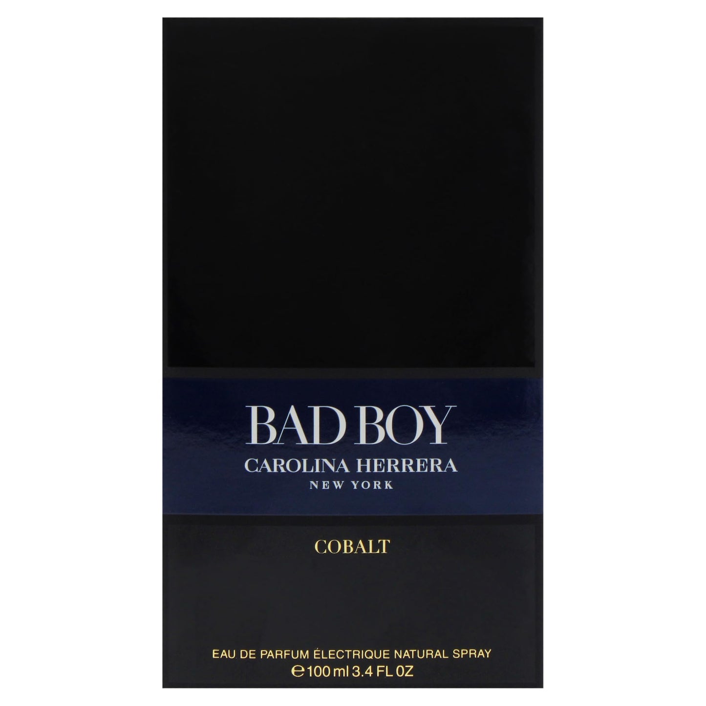 Carolina Herrera Bad Boy Cobalt Eau de Parfum for Men – 3.4 oz
