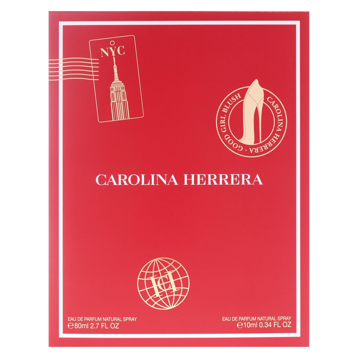 Good Girl Blush by Carolina Herrera – 2 Pc Gift Set (2.7oz + 0.33oz EDP)