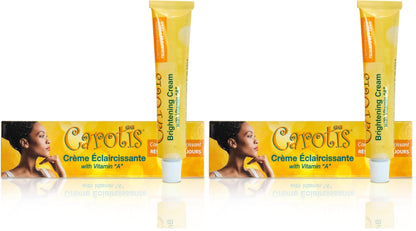CAROTÏS Skin Brightening Cream – 1 oz / 30 ml (Pack of 2)