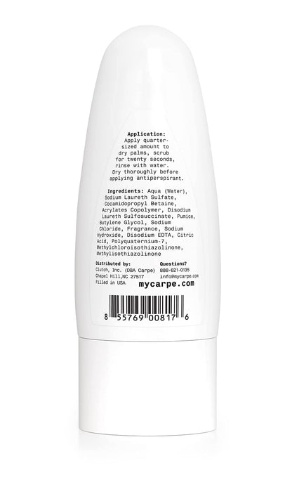 Carpe Exfoliating Underarm Scrub with Odor Protection — 2 Pack