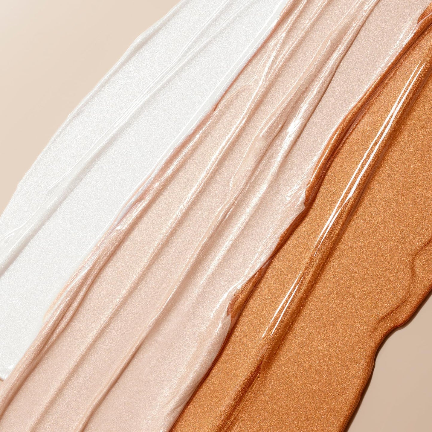 CARSLAN 3D Liquid Highlighter - Bronze Cold, Lightweight Dewy Glow