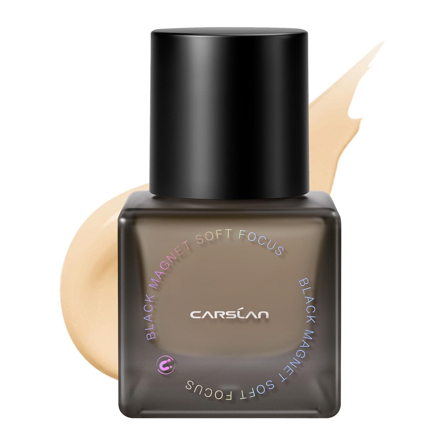 CARSLAN Black Magnet Foundation P02 Light Skin – 24H Matte, Waterproof