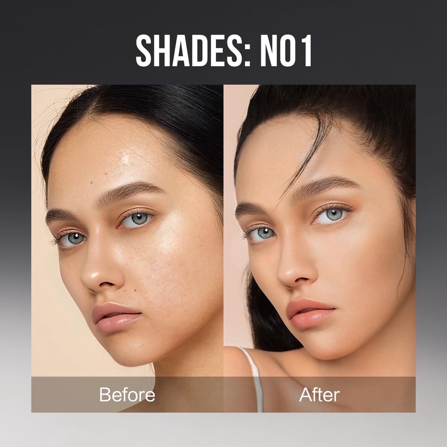 CARSLAN Black Magnet Liquid Foundation – 24H Matte, Waterproof, Buildable Coverage (30ml)