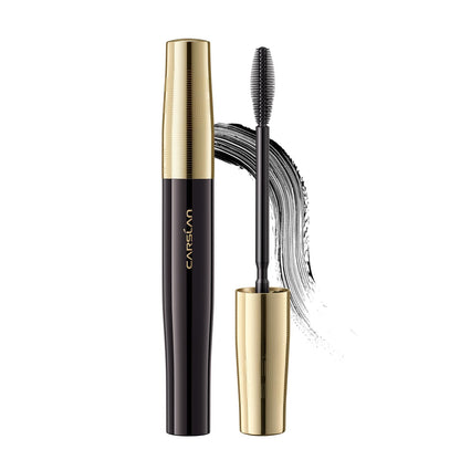 CARSLAN Light-Lengthening Mascara – Slim Silicone Brush, Smudge-Proof, Quick-Dry, Long Lasting Volume