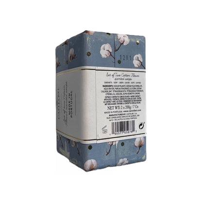 Castelbel Porto 2-Set – Cotton Flower Scented Soaps | Gift-Ready Bar Soap