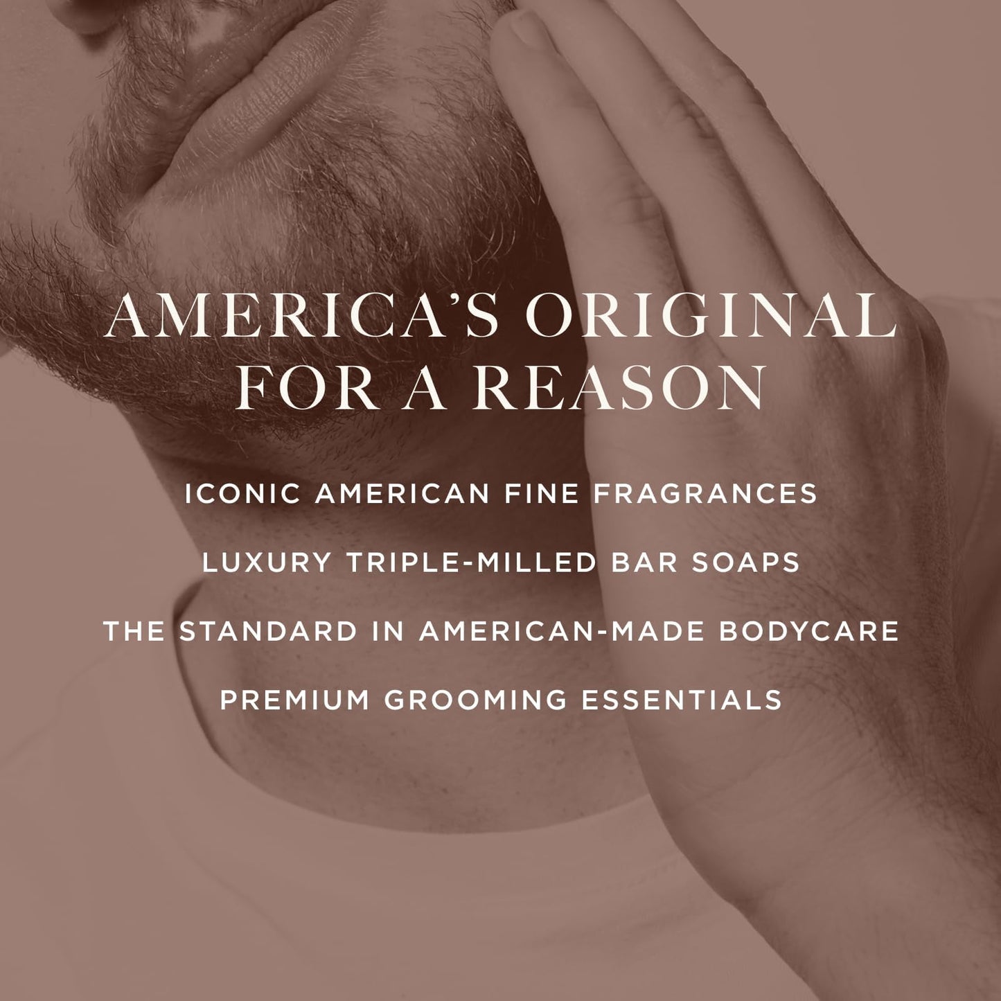 Caswell-Massey Woodgrain Sandalwood Gold Cap Cologne – Rich Santalum Album Scent for Men, 3 fl oz