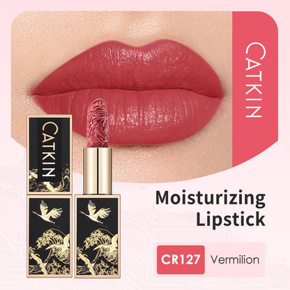 Catkin Moist Lipstick – Hydrating High-Impact Color (Pink Glow)