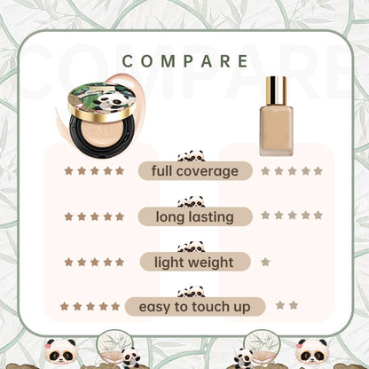 Catkin Panda Land Cushion Foundation — Hydrating, Buildable Coverage for Sensitive Skin
