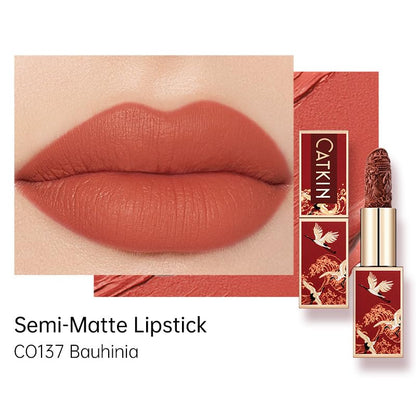Catkin Rouge Matte Lipstick – Nude, Waterproof & Long-Lasting (CO137)