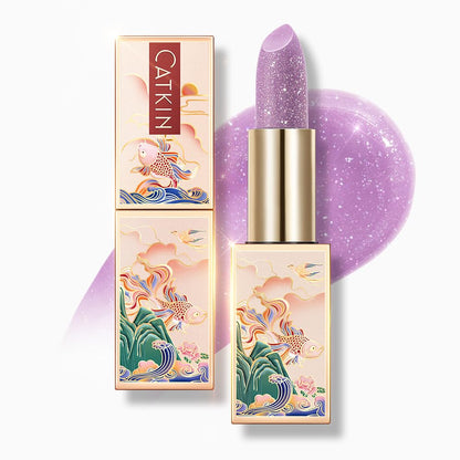 Catkin Tinted Lip Balm Glitter – Ultra Hydrating Lip Moisturizer with Vitamin E