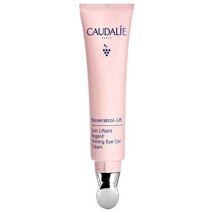 Caudalie Resveratrol-Lift Eye Gel Cream with Peptides, Hyaluronic Acid & Vegan Collagen – 15 mL