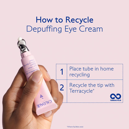 Caudalie Resveratrol-Lift Eye Gel Cream with Peptides, Hyaluronic Acid & Vegan Collagen – 15 mL