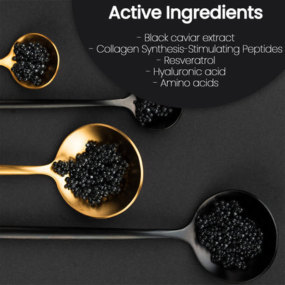 Caviar Face Moisturizer Regenerate Cream – Anti-Aging with Hyaluronic Acid & Resveratrol | 1.6 oz | Caviar of Switzerland