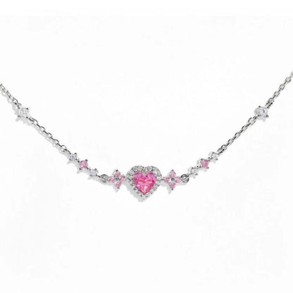 Sweet Bow Heart Rhinestone Bracelets