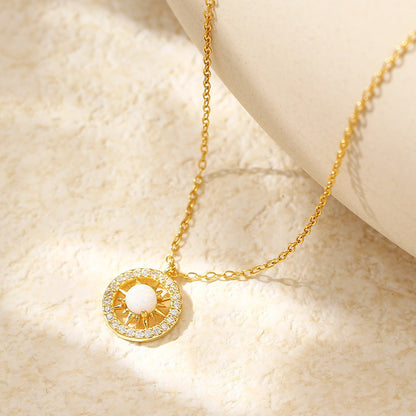 Moon and Sun Necklace
