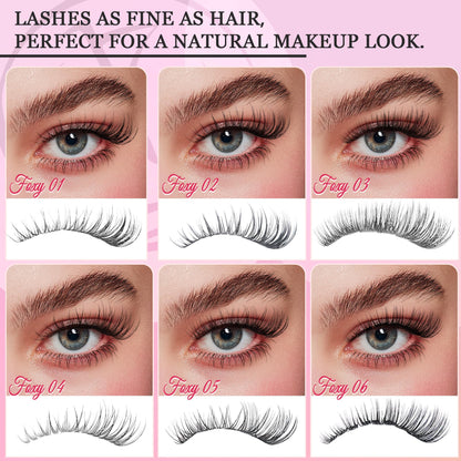 CCODDY Nova Lash Clusters Kit 360 Pcs – Natural Look, 8-16mm DIY Lash Extensions