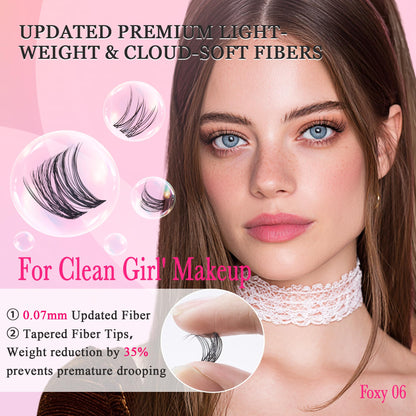 CCODDY Nova Lash Clusters Kit 360 Pcs – Natural Look, 8-16mm DIY Lash Extensions