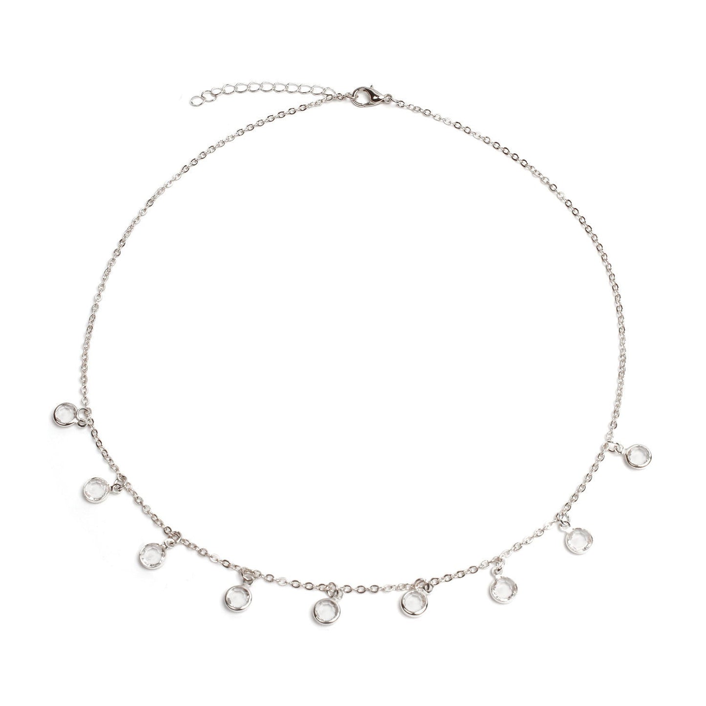 Simple Little Diamond Necklace