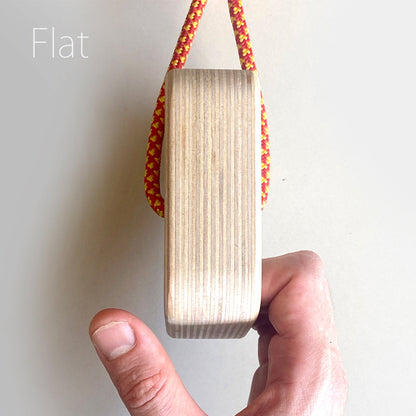 MegaEdge™ Portable Hangboard Rock Climbing Fingerboard | 10-35mm edges, 110, 80, 45mm pinches