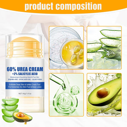 Cecurpo 60% Urea Hydrating Foot Cream - Deep Moisture & Anti-Cracking (2025)