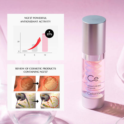 CELINO CELONIA Signature Bio Ampoule – Stem Cell Face Serum for Anti-Aging & Radiance | 35ml