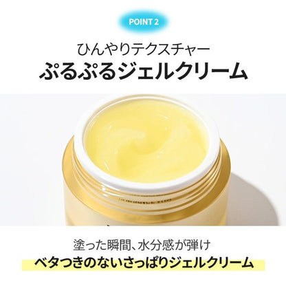 Cell Fusion C Radiance Vita Gel Cream — Hydrating Vitamin Gel with Hyaluronic Acid