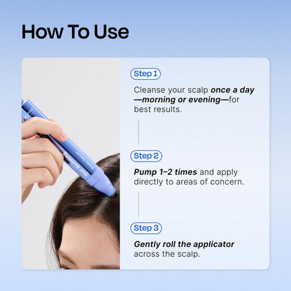 Celladix Hair Boosting Scalp Serum – Roll-On Tonic with Rosemary, Biotin & Hyaluronic Acid