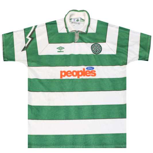 Celtic 1991-1992 Home Shirt (Excellent) XL