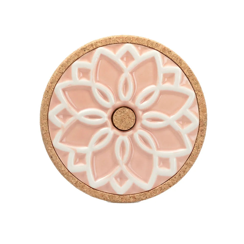 Ceramic Hot Pot Stand Elvira - Pink