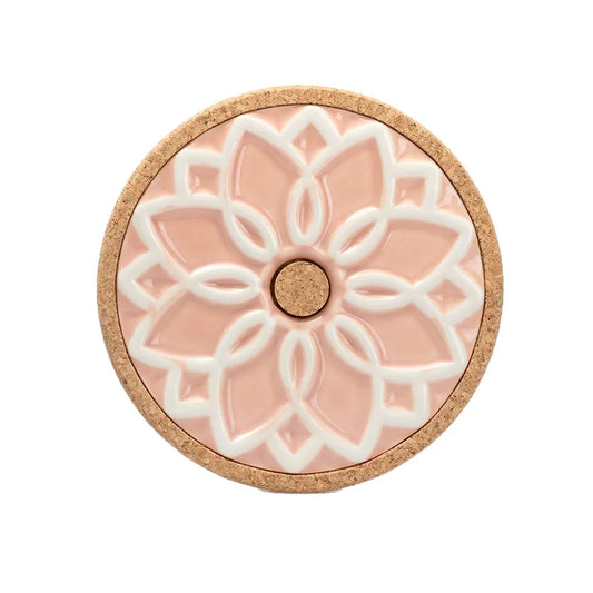 Ceramic Hot Pot Stand Elvira - Pink