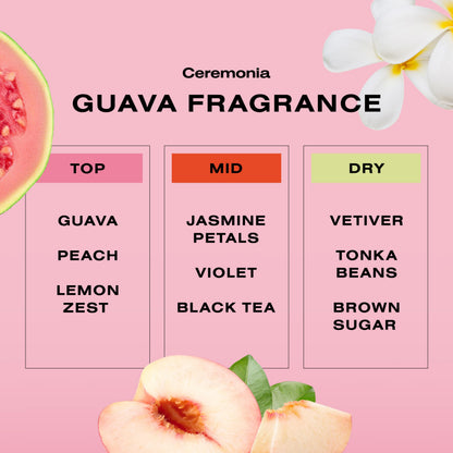 Ceremonia Guava Protect & Repair Conditioner with Aloe Vera – Damaged & Color-Treated Hair (8.45 fl oz / 250 mL)