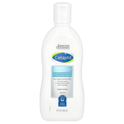 Cetaphil Pro Soothing Wash – Moisturizing Cleanser for Dry, Sensitive Skin (10 oz)