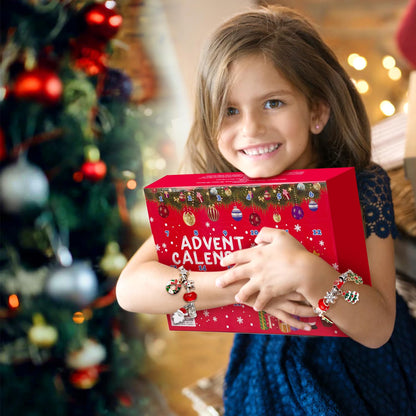 cf natural daily Advent Calendar 2025: 24 Kids Bath Bombs with Christmas Jewelry Surprises