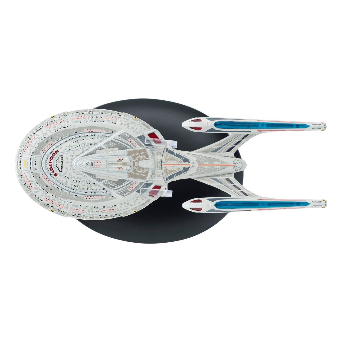 #08 U.S.S. Enterprise NCC-1701-E (Sovereign-class) Diecast Model Ship (Eaglemoss / Star Trek)