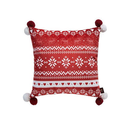 CH12 Set Of Four Cushions, Christmas Pattern