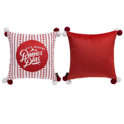 CH12 Set Of Four Cushions, Christmas Pattern