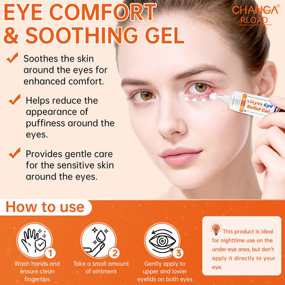 CHANGARLOAD Stye Eye Relief Gel with Tea Tree Oil, Calendula & Vitamin E – 2-Pack (1.4oz)