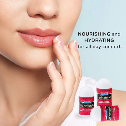 CHAP-ICE Lip Naturals Mini Bing Cherry Lip Balm SPF 15 - 12-Pack, Made in USA