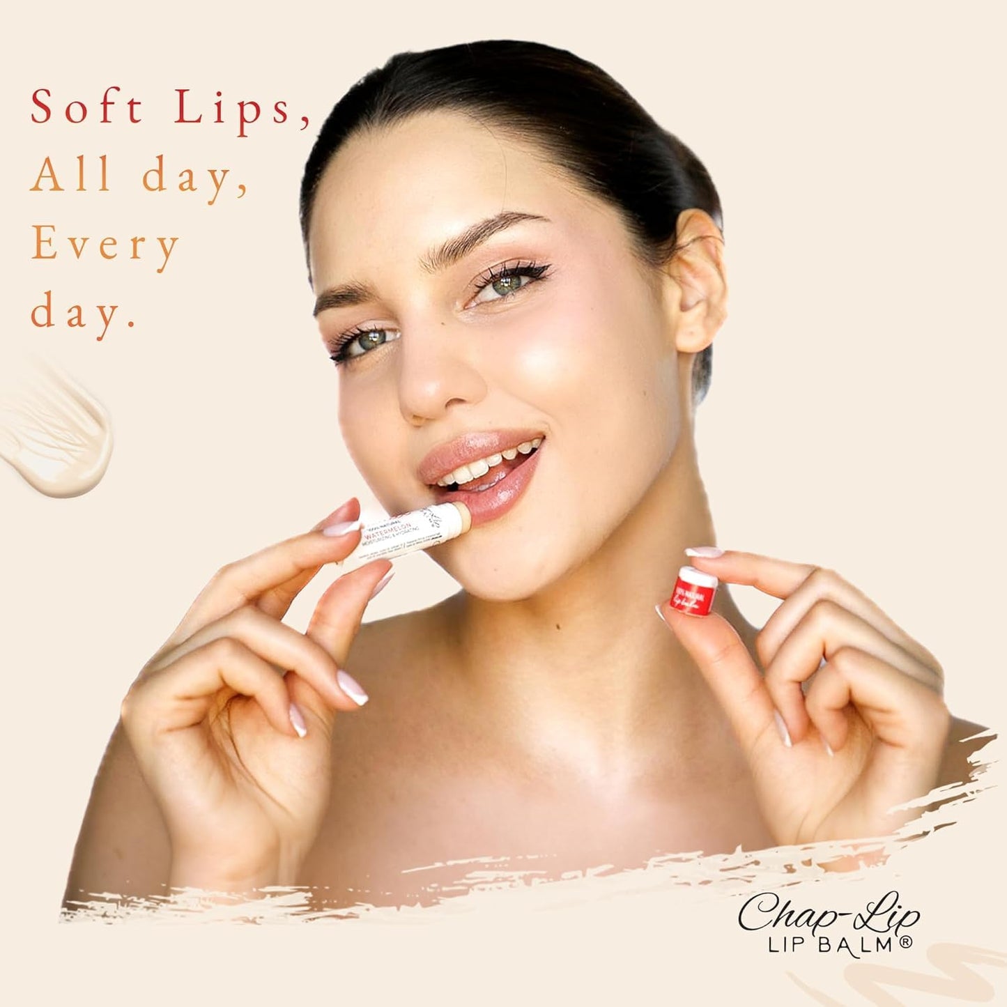 CHAP-LIP Original Lip Balm Bulk Pack – Hydrating Fruit Flavors, USA Made