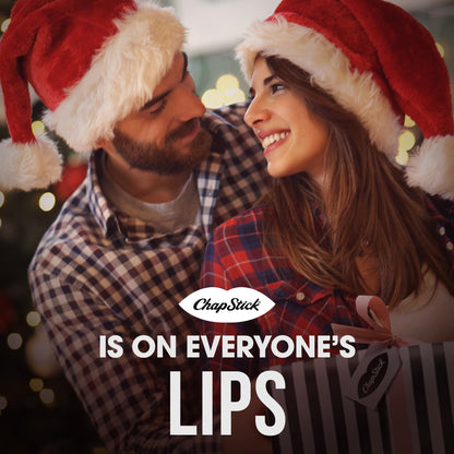 ChapStick Candy Cane Lip Balm Bulk — 36-Count (12 Packs of 3) | Fresh Mint Lip Moisturizer