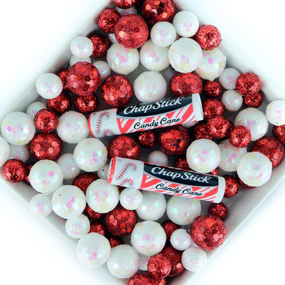 ChapStick Candy Cane Bulk Lip Balm – 12 Sticks Fresh Mint Moisturizer | Stocking Stuffers