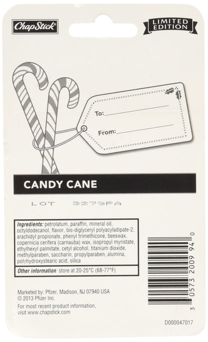 ChapStick Limited Edition Candy Cane Lip Balm – Pack of 3