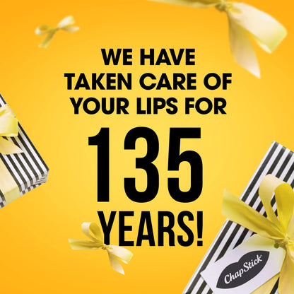 ChapStick Classic Original Lip Balm 12-Pack – Moisturizing Lip Care Bulk