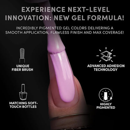 Chaun Legend UV LED Gel Polish – 6-Piece Dreamy Pastels Set