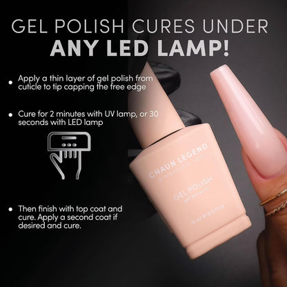Chaun Legend UV LED Gel Polish – 6-Piece Dreamy Pastels Set