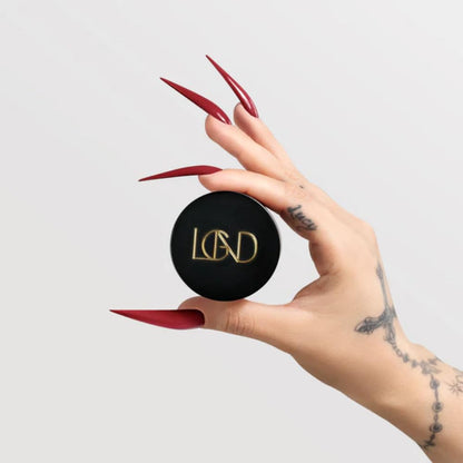 Chaun Legend Acrylic Powder Bad Blood – 2 oz, Long-Lasting Shimmery Nail Powder for Professional Art