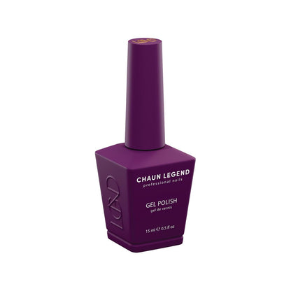 Chaun Legend UV Gel Nail Polish Poison Plum LG5187 (Bright Lavender) — 0.5 oz, Long-Lasting, Quick Dry, Bubble Free