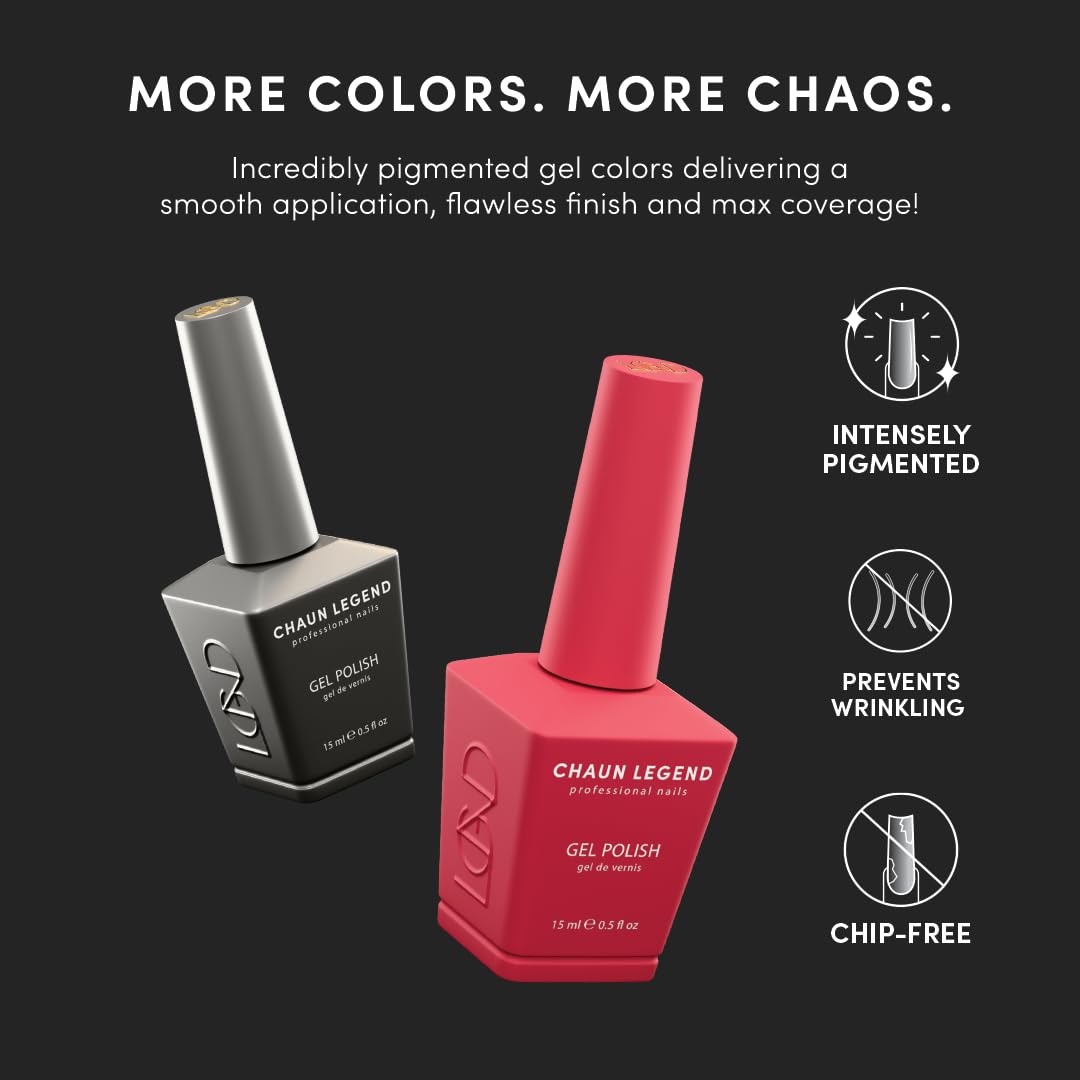 Chaun Legend Gel Nail Polish | Spearmint Secrets LG5134 (Pastel Lime) | Soak Off UV LED 15ml