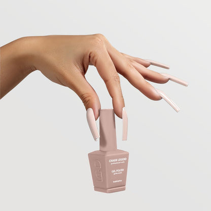 Chaun Legend UV Gel Nail Polish LG5008 – That's What She Said (Sheer Cool-Toned Nude), 0.5 oz | Bubble-Free, Quick Dry, Salon-Quality