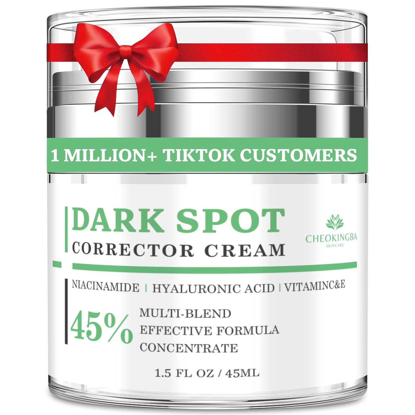 CHEOKINGBA Dark Spot Remover Cream for Face & Body – Niacinamide, Vitamin C, Hyaluronic Acid